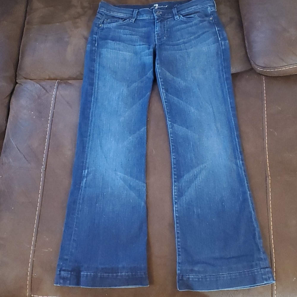 7 For All Mankind darkwash jeans 6 / 28